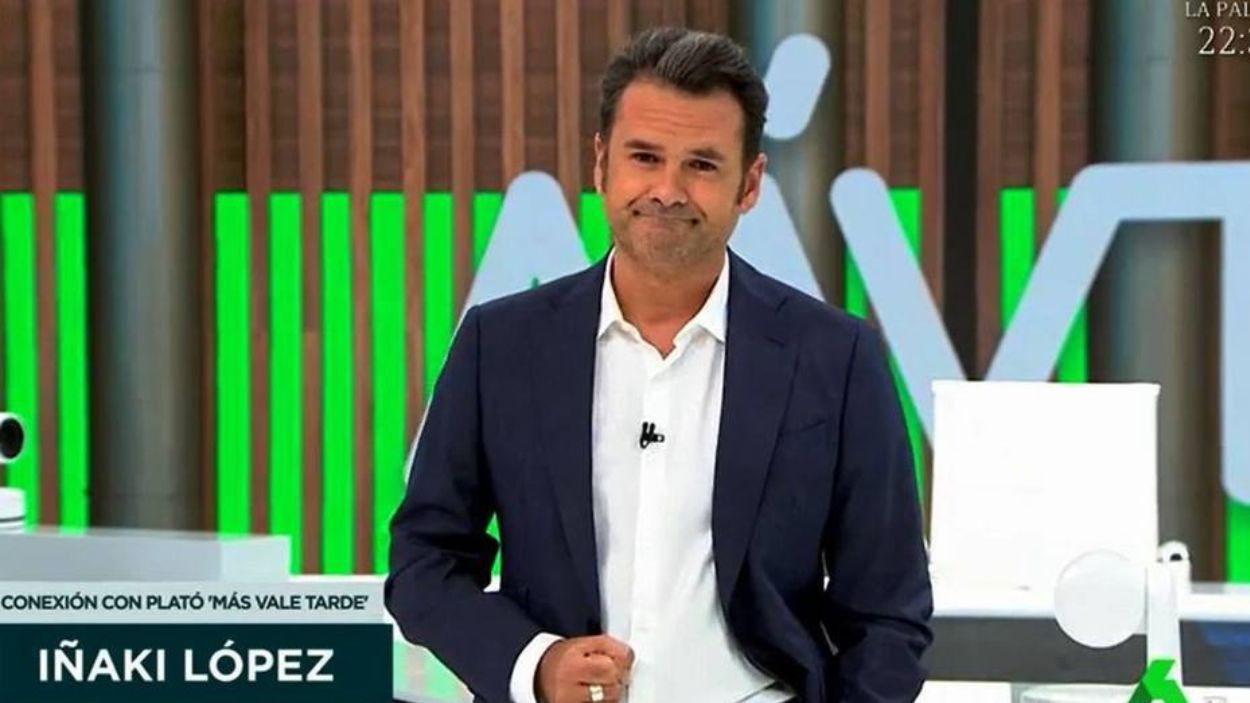  Iñaki López en 'Más Vale Tarde'. Atresmedia