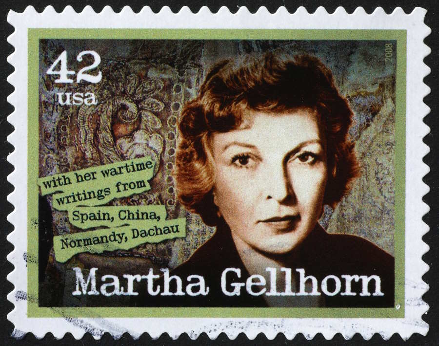 Sello conmemorativo de Martha Gellhorn ©spatuletail Shutterstock