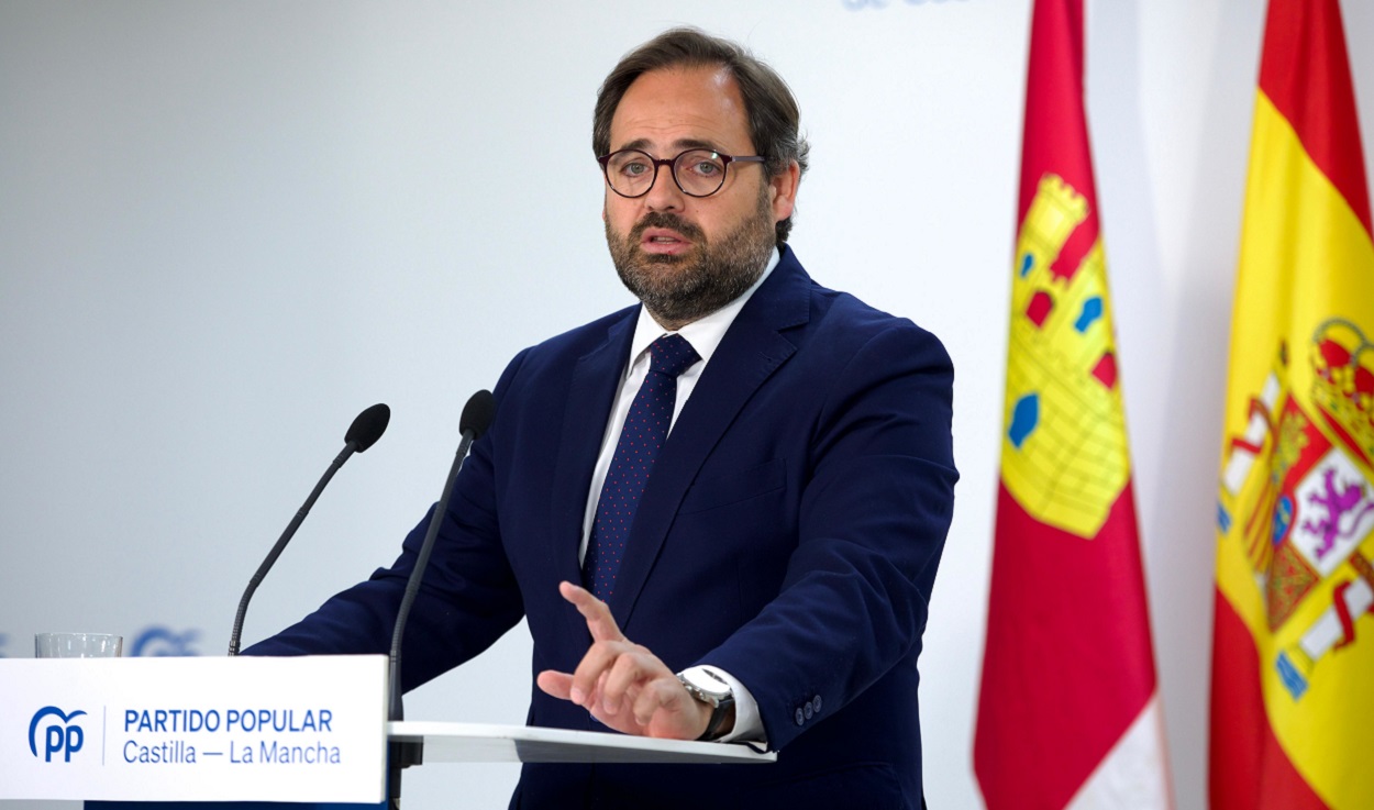 El líder del PP en Castilla La Mancha, Paco Núñez. EP