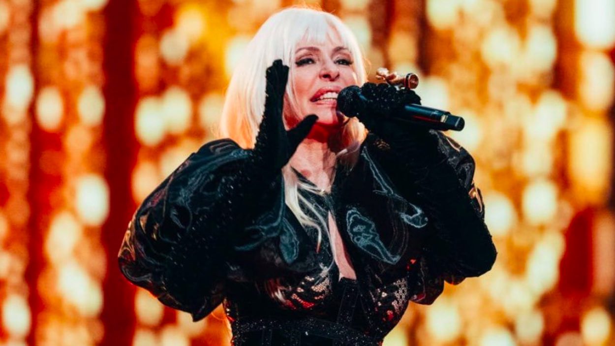 Mery Bass, vocalista de Nebulossa, en Eurovisión 2024. UER