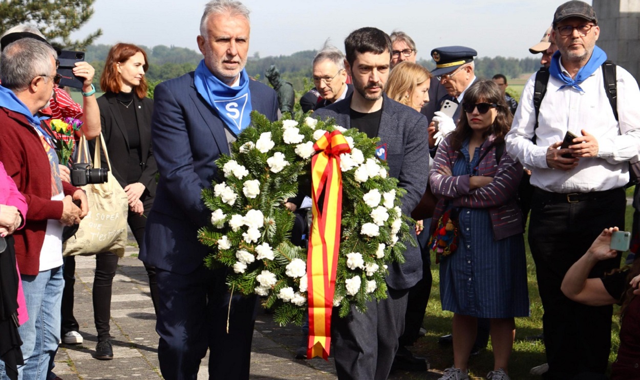 El Gobierno avisa en Mauthausen al PP y a Vox