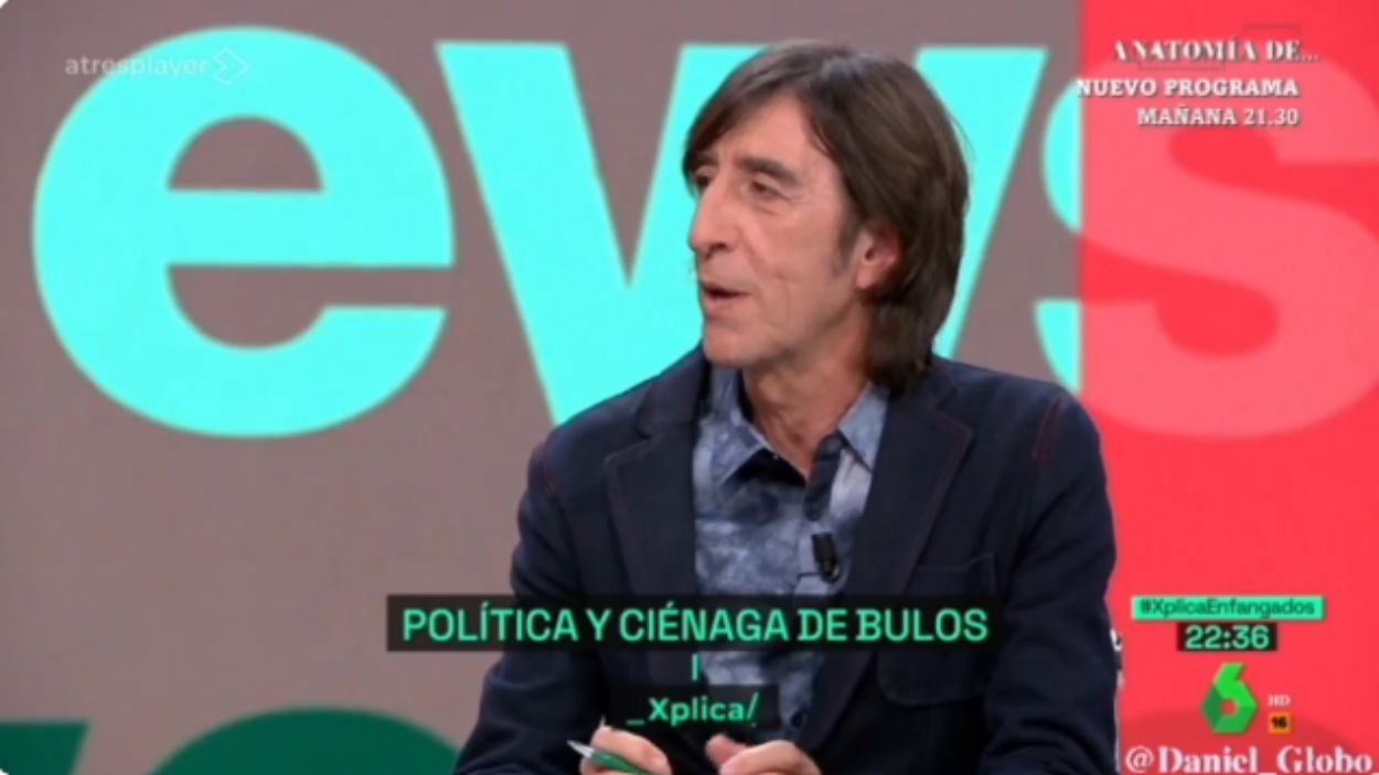 Benjamín Prado no deja títere con cabeza en la derecha al explicar qué es el "fango". Atresmedia