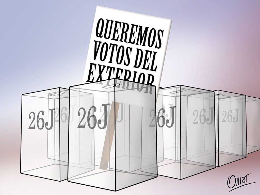 Nueva ‘carrera de obstáculos’ para votar desde el extranjero