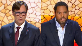 Illa y Garriga en el debate de laSexta en mayo de 2024