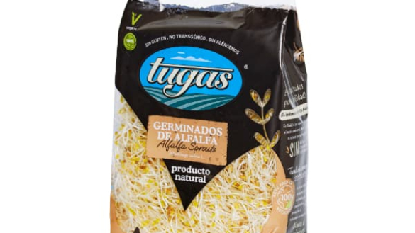 Brotes de alfalfa germinados marca Tugas