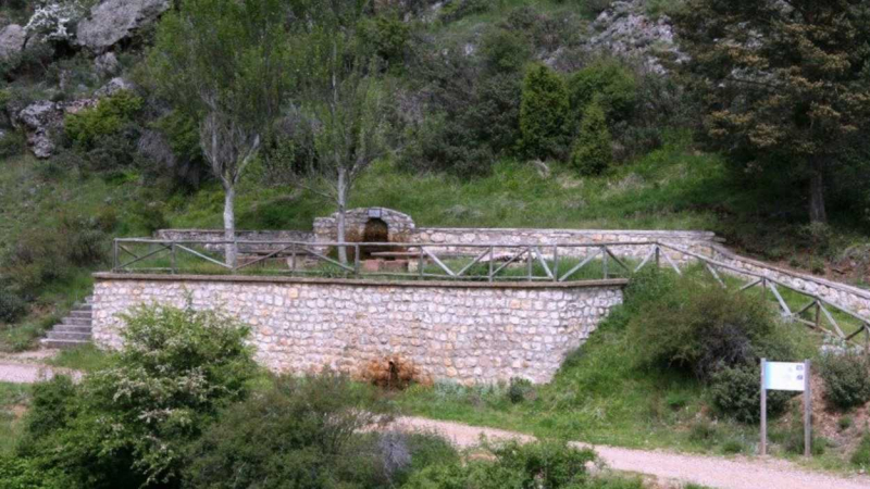 Fuente del Hierro situada en la Sierra de Albarracín, Teruel. Ayuntamiento de Bronchales