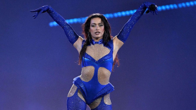 Chanel Terrero, en el escenario de Eurovisión 2024. RTVE