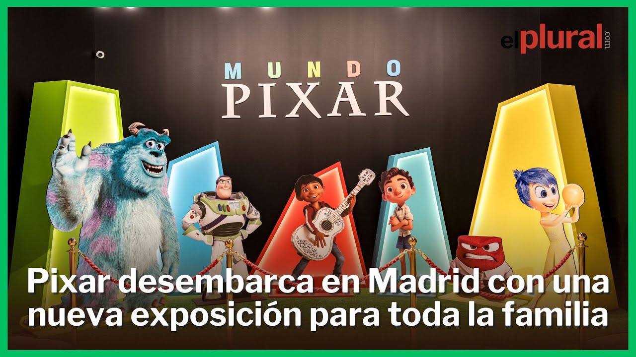 Así es la nueva exposición de Pixar que desembarca en Madrid