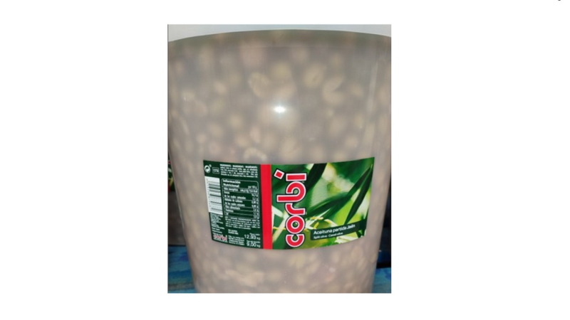 Aceituna partida Jaén de Corbí