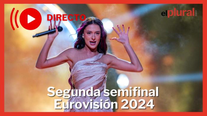 Segunda semifinal de Eurovisión 2024: Sigue en directo a Nebulossa y al resto de participantes