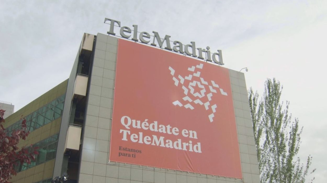 Edificio de Telemadrid, en una imagen de archivo. RTVM