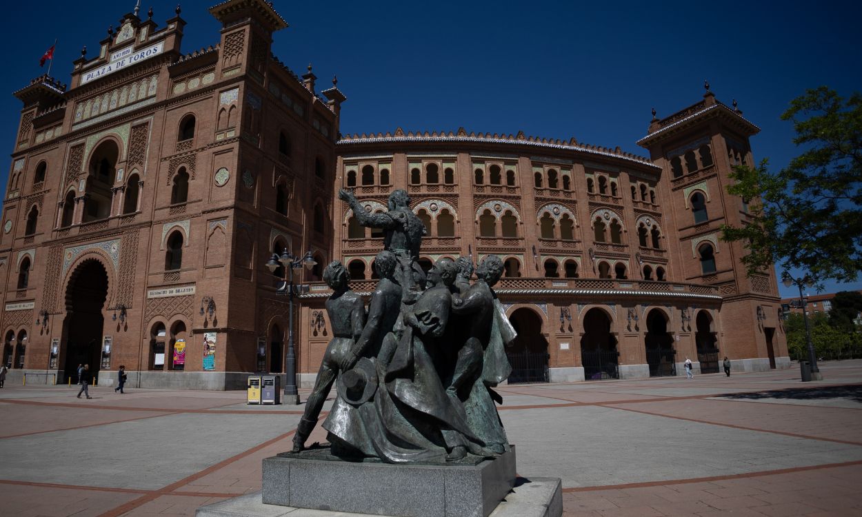 Fachada de la plaza de toros de las Ventas, a 18 de abril de 2024, en Madrid (España). EP