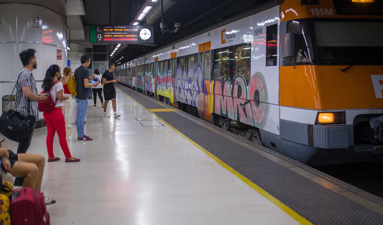 Avería generalizada en Rodalies. EP