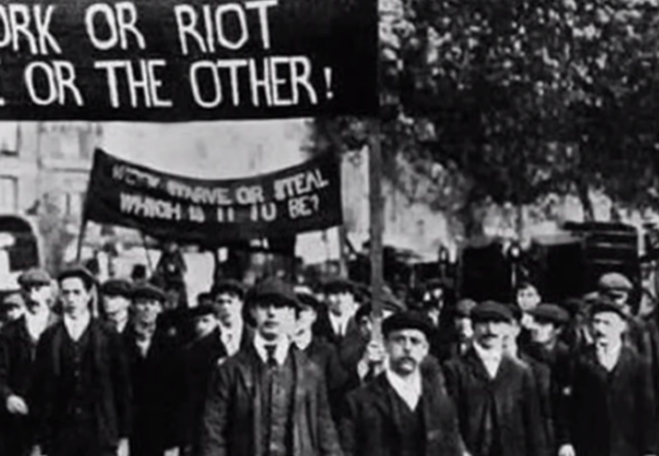 Protesta de los obreros de Chicago