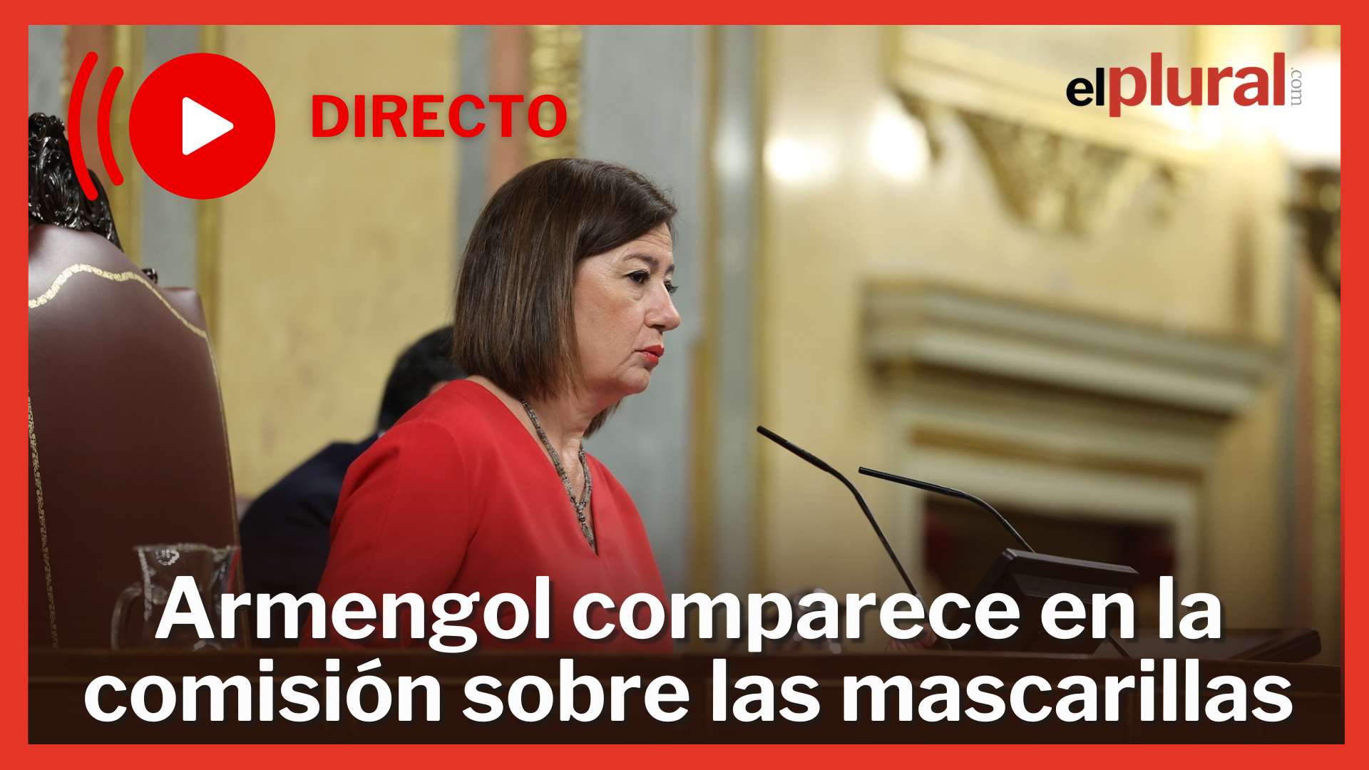 Francina Armengol comparece en la comisión sobre las mascarillas