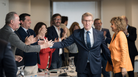 El líder del PP, Alberto Núñez Feijóo