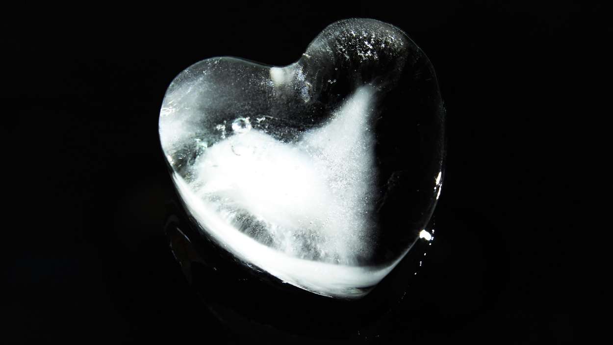 La metáfora del corazón de hielo es una de las más conocidas