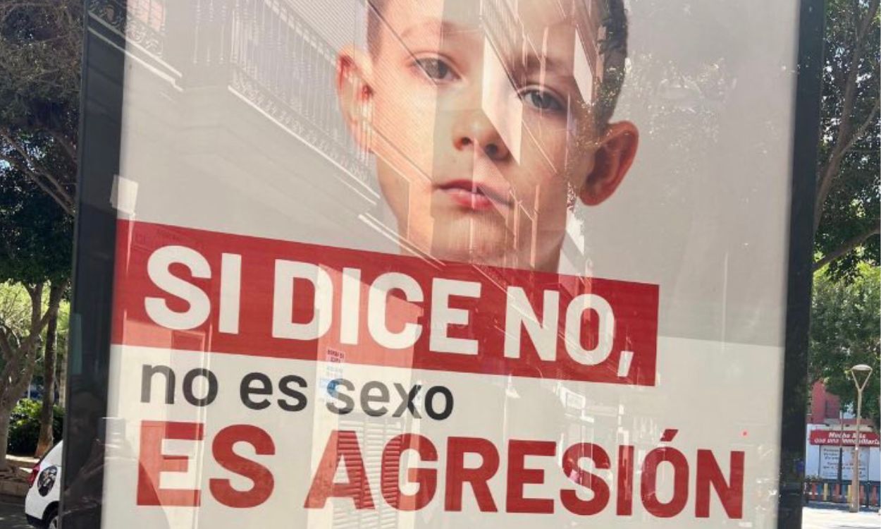 Polémico cartel en Almería