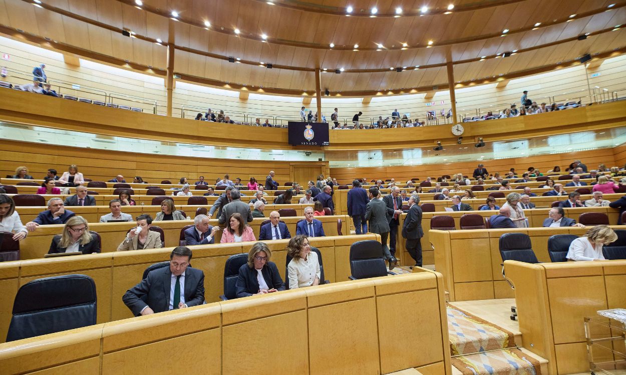 Vista de una sesión de Control en el Senado, a 7 de mayo de 2024, en Madrid (España).  EP