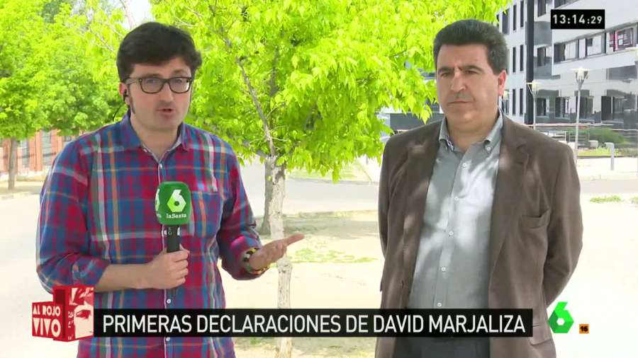 David Marjaliza en "Al Rojo Vivo" de la Sexta