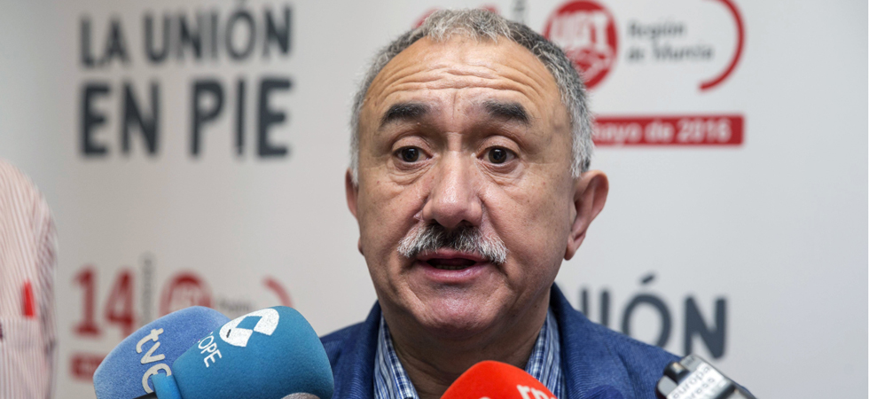 El secretario general de UGT, Pepe Álvarez