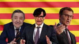 Losantos estalla contra los "inútiles" de Feijóo tras el resultado del PP en Cataluña | EP/Montaje propio