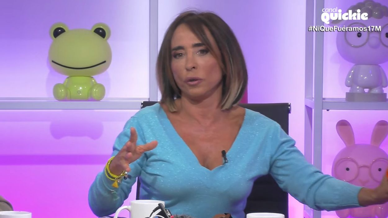 María Patiño, presentadora de 'Ni que fuéramos Shhh', el nuevo 'Sálvame'. Fabricantes Studio SL