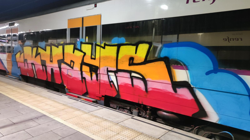 Cada vez son más los actos vandálicos en la red ferroviaria de Cataluña Cada vez son más los actos vandálicos en la red ferroviaria de Cataluña