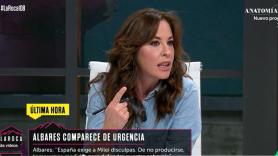 Mamen Mendizábal tiene muy claro lo que fue el acto de Vox con Milei: "Eurovisión de la ultraderecha...". Atresmedia