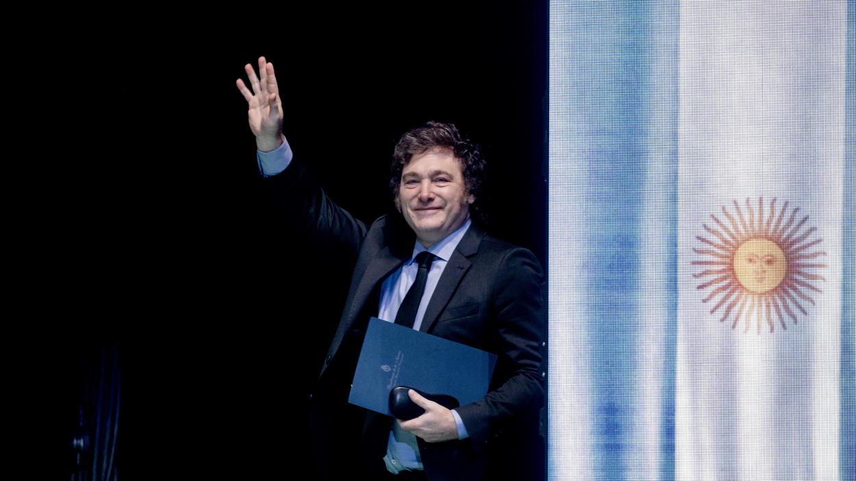 El presidente de Argentina, Javier Milei. EP