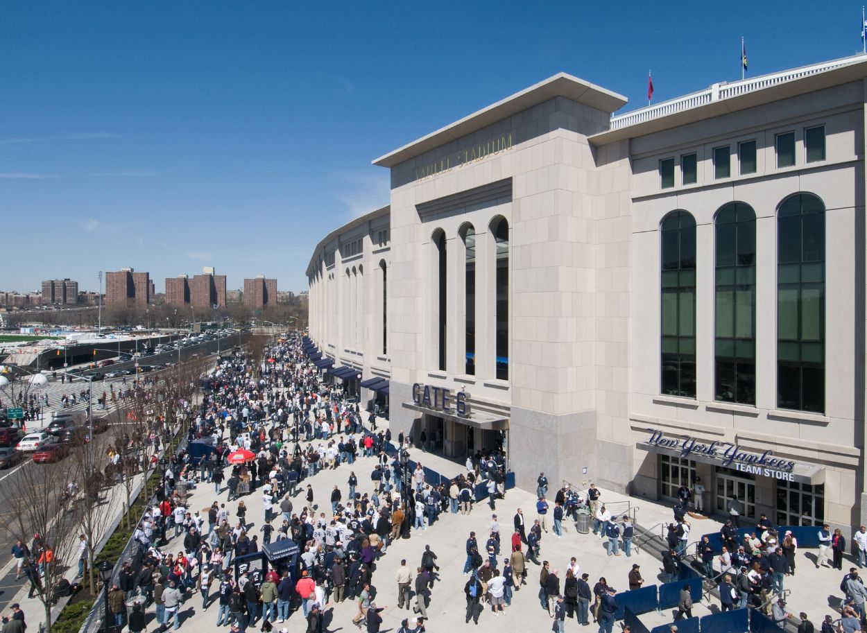 Estadio de los Yankees, en Nueva York (EEUU), la 'catedral del béisbol'
