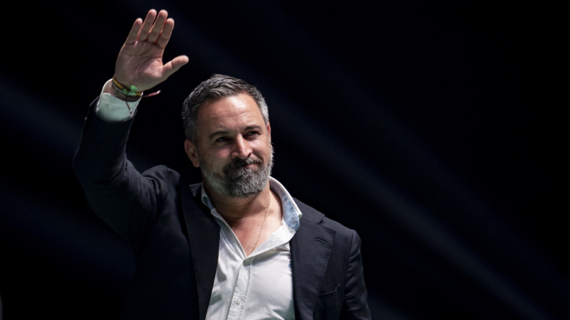 Abascal arremete contra el PP y deslegitima a Feijoo por pactar con los socialistas en Bruselas. EP.