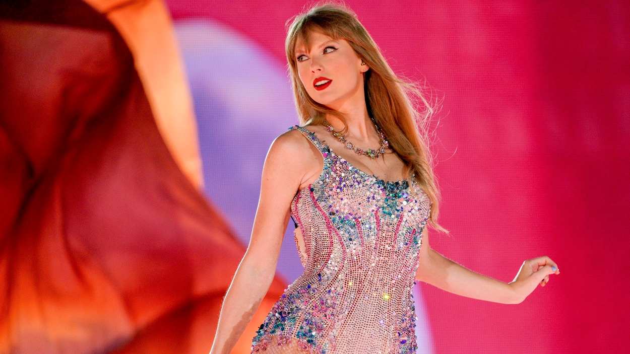 La cantante Taylor Swift, en concierto. EP