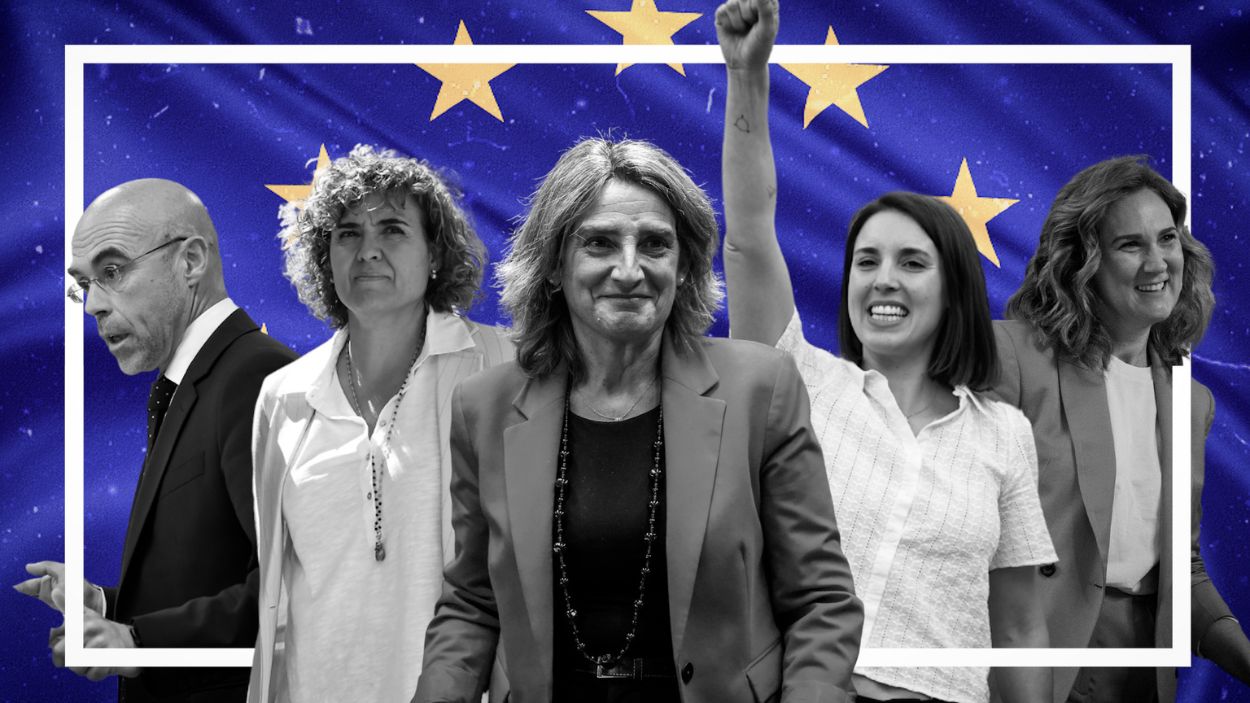 Apretada lucha entre PP y PSOE a menos de una semana para las elecciones europeas. EP.