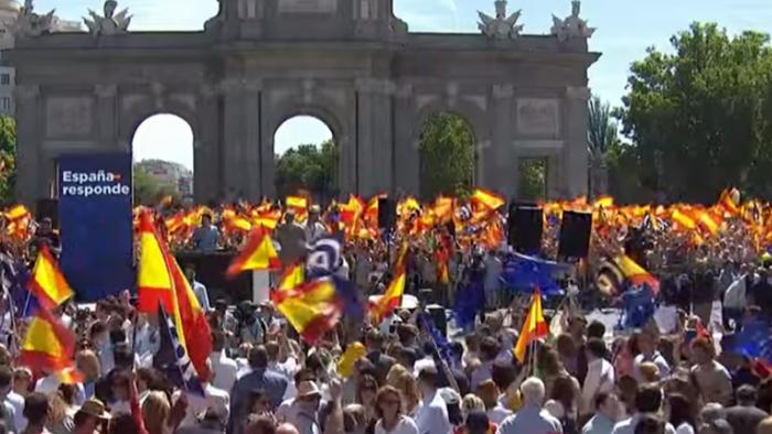 En directo: El PP vuelve a tomar las calles contra Pedro Sánchez