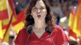La presidenta de la Comunidad de Madrid, Isabel Díaz Ayuso. EP