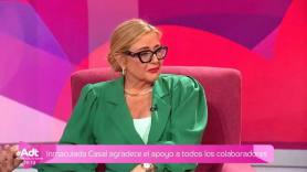Inmaculada Casal regresa, entre lágrimas, a Canal Sur tras la puesta en libertad de Antonio Tejado. Canal Sur