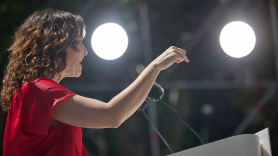 La presidenta de la Comunidad de Madrid, Isabel Díaz Ayuso, en una imagen de archivo. EP.
