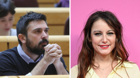 Ramón Espinar y Andrea Levy