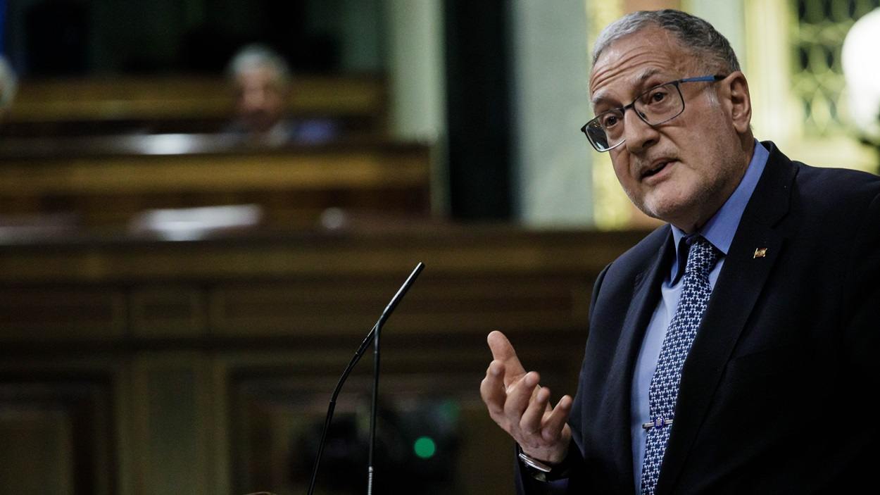 El exdiputado Juan Luis Steegmann Olmedillas deja Vox con fuertes acusaciones. EP