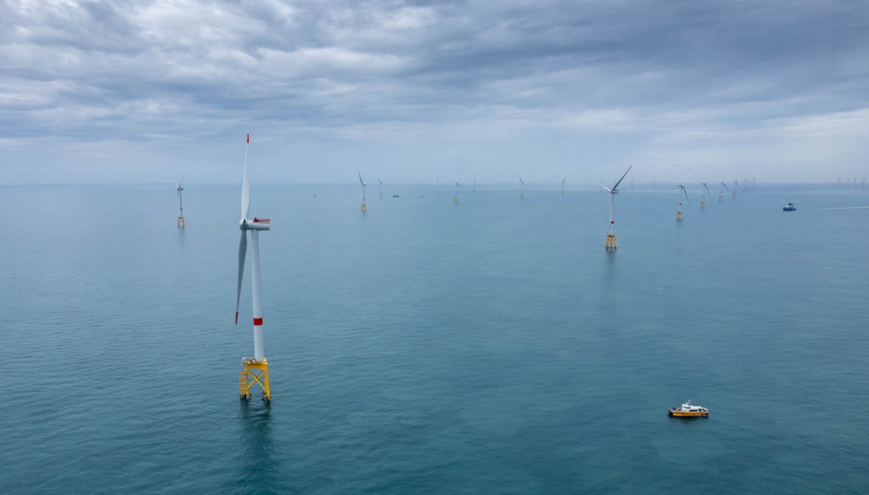 Parque eólico marino de Saint Brieuc. Iberdrola