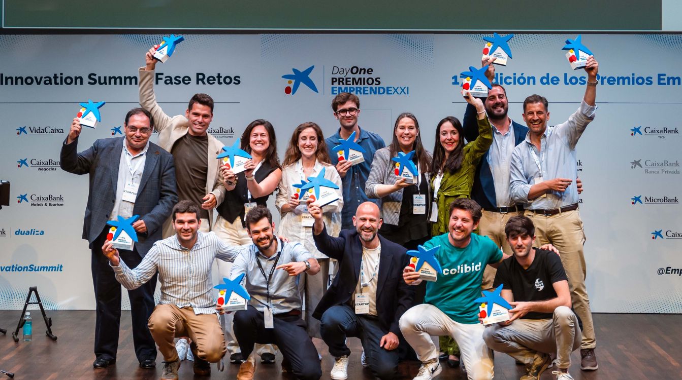 Las start-ups premiadas en esta 17.ª edición de los Premios EmprendeXXI de CaixaBank