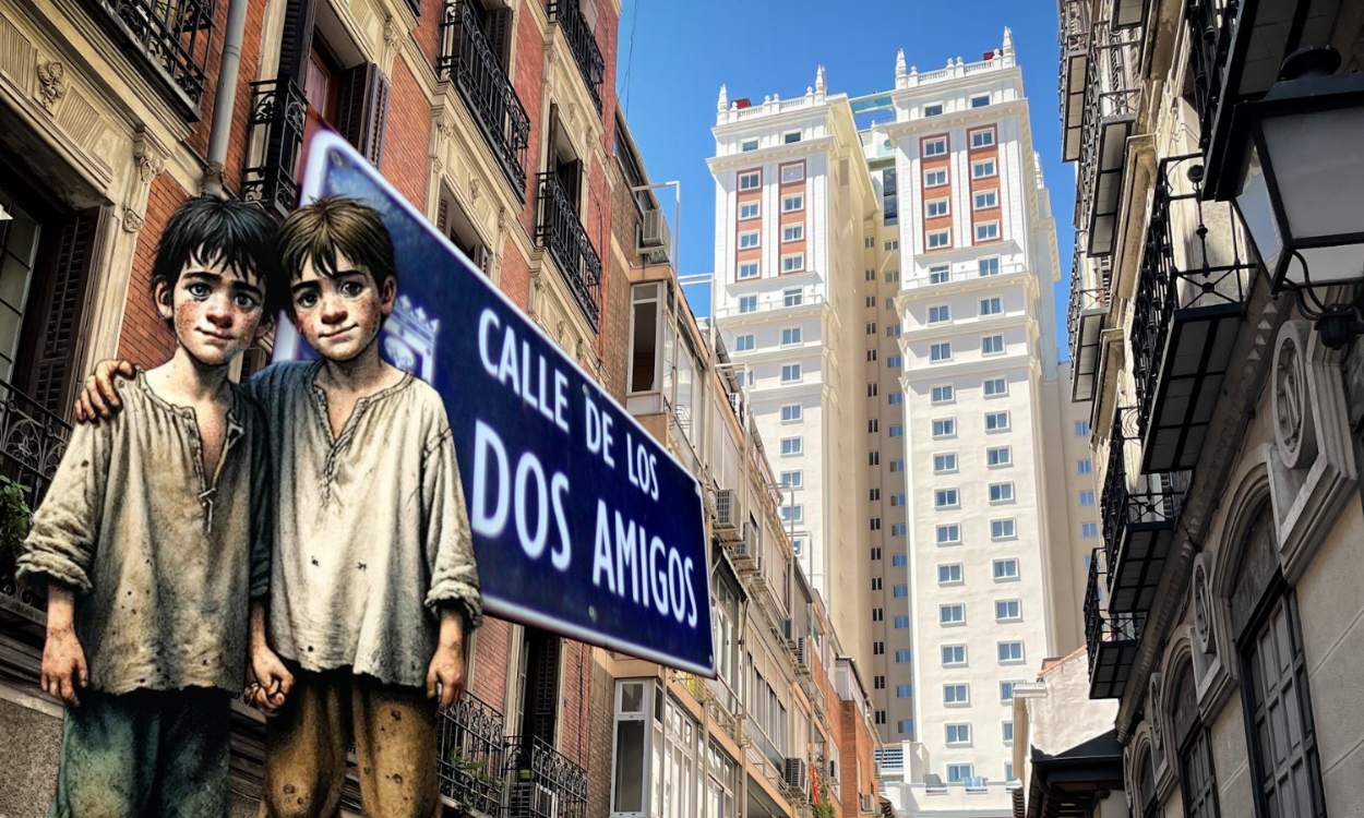 La calle de Madrid que debe su nombre a la trágica historia de dos amigos