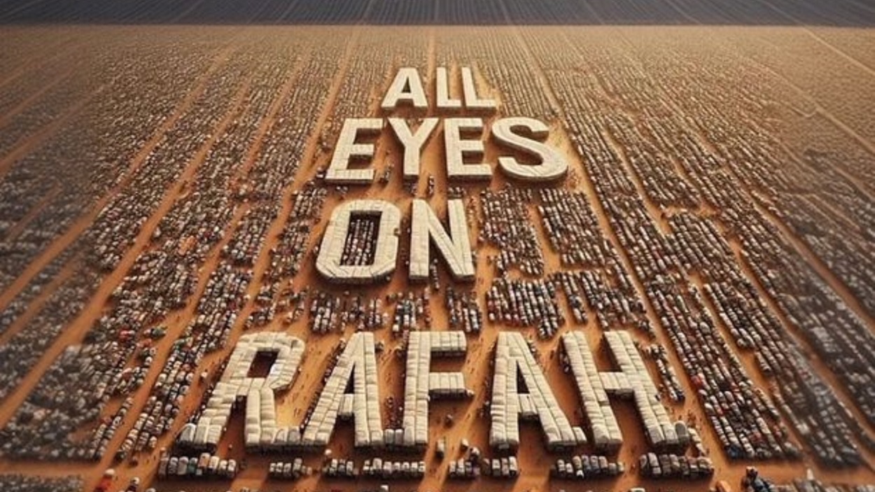 All Eyes on Rafah, imagen viral.
