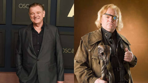 El actor Brendan Glesson, que interpretó al Profesor Moody | EP/WB