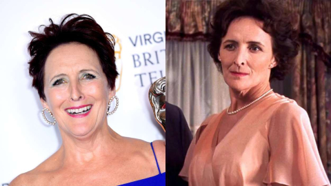 La británica Fiona Shaw interpretó a Petunia Dursley en 'Harry Potter' | EP/WB