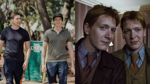 James y Oliver Phelps interpretaron a los Gemelos Weasley |EP/WB