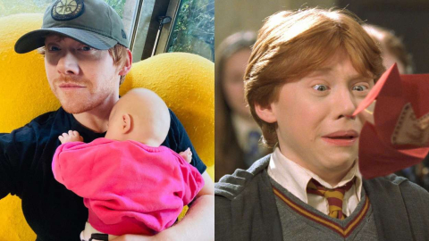 Rupert Grint es el mejor amigo de Harry Potter, Ron Weasley | Instagram/WB