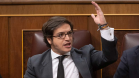 José María Figaredo, diputado de Vox, en el Congreso de los Diputados.