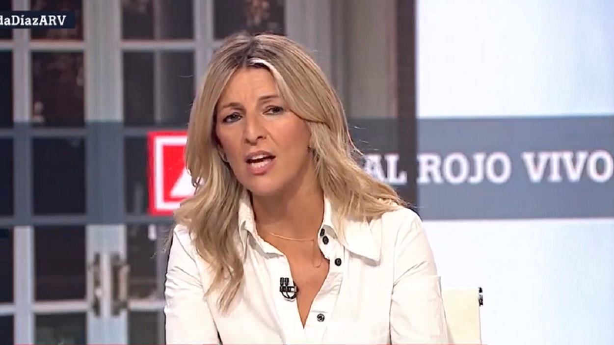 Yolanda Díaz responde a Feijóo desde Al Rojo Vivo. laSexta